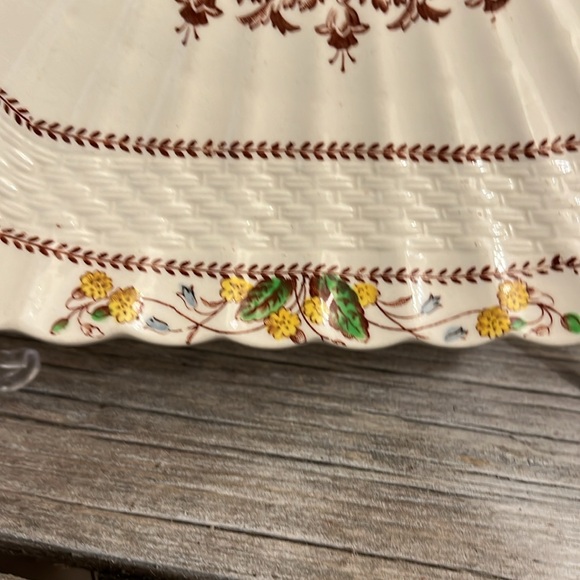 Vintage Copeland Spode “Wicker Dell” Salad Plate. Made in England - Picture 4 of 8